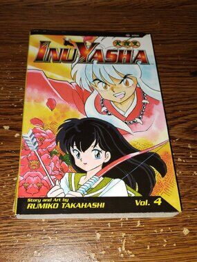 InuYasha Vol. 4 Manga in English by Rumiko Takahashi (Viz Media)